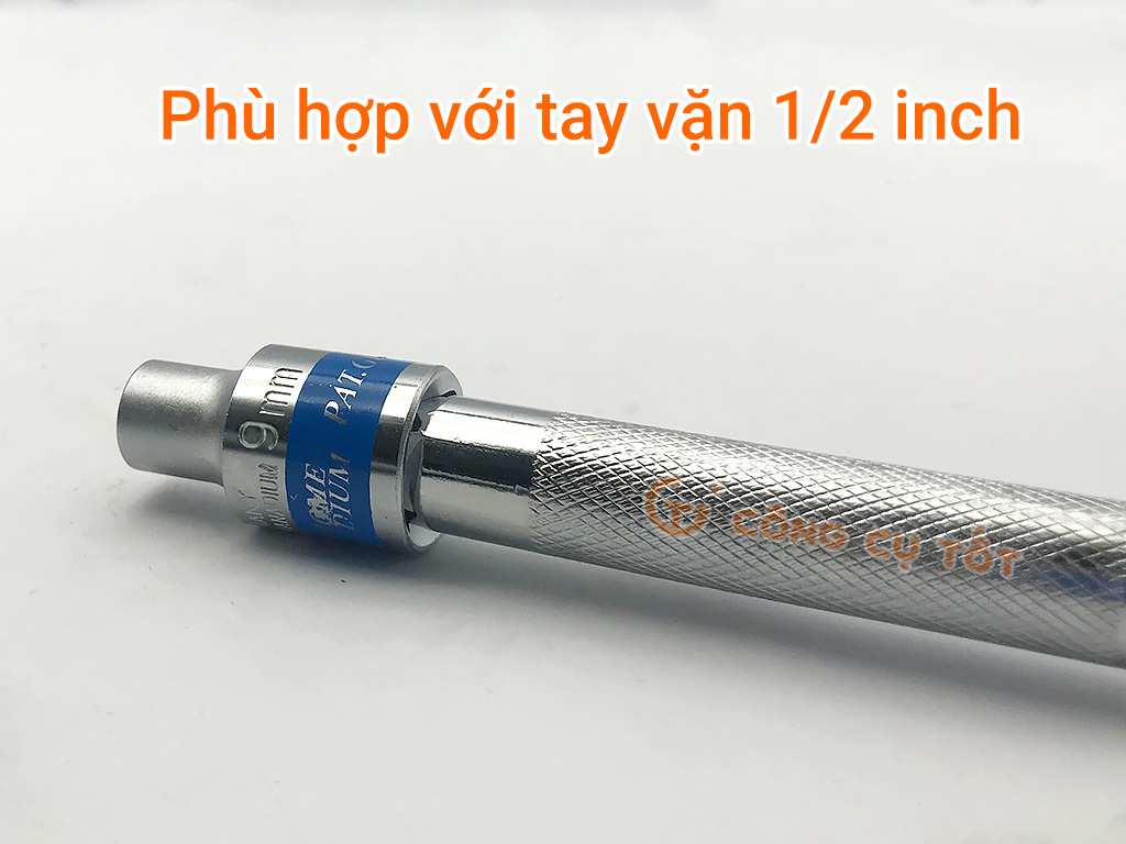 Hình ảnh 7 của mặt hàng Đầu tuýp lục giác Đức 1/2" 9mm TOP