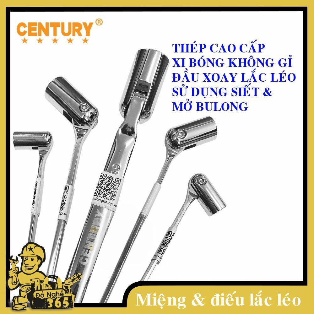 Hình ảnh 7 của mặt hàng Cờ lê miệng và điếu lắc léo 12mm Century