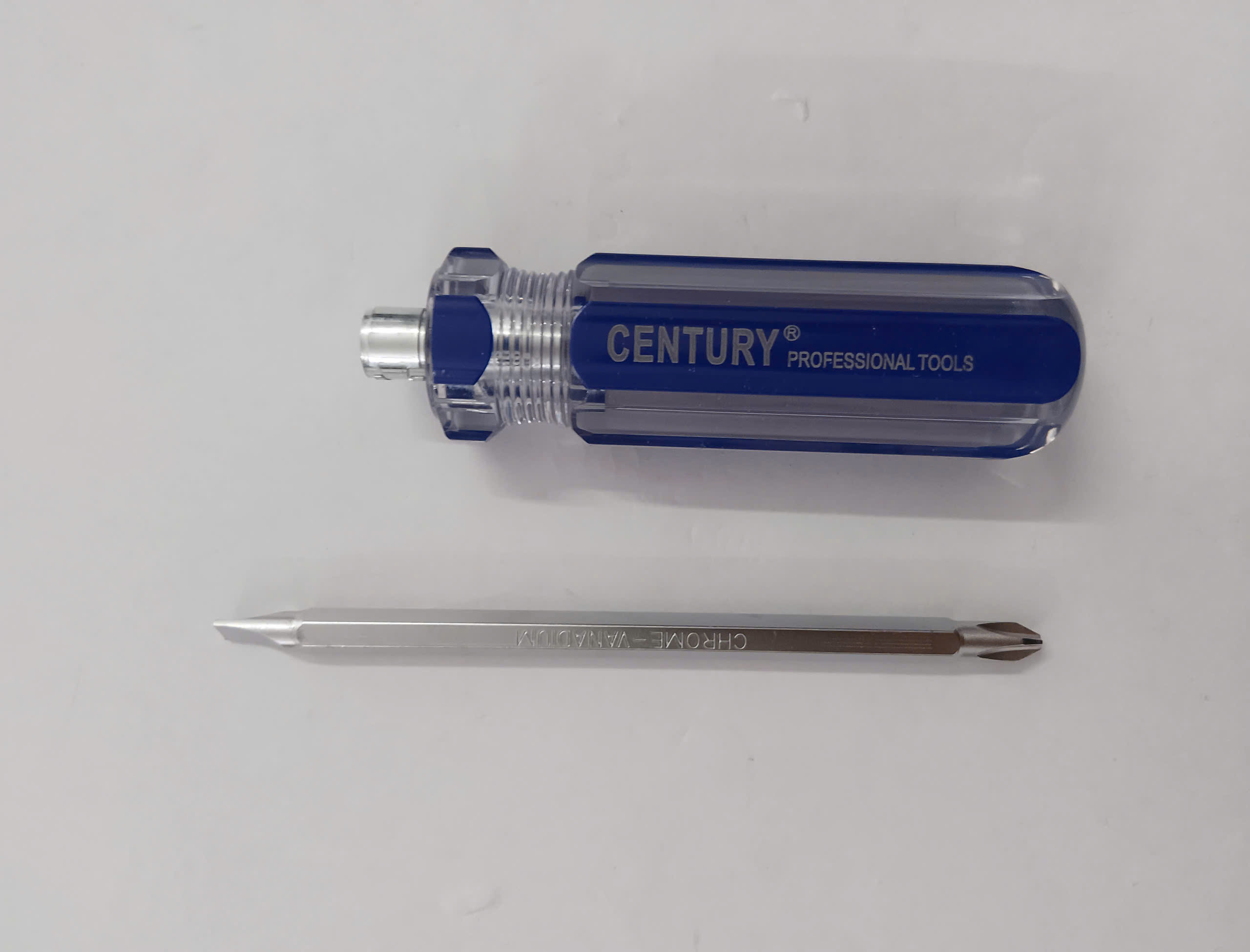 Hình ảnh 9 của mặt hàng Tua vít 2 đầu cán trong 1 tấc Century