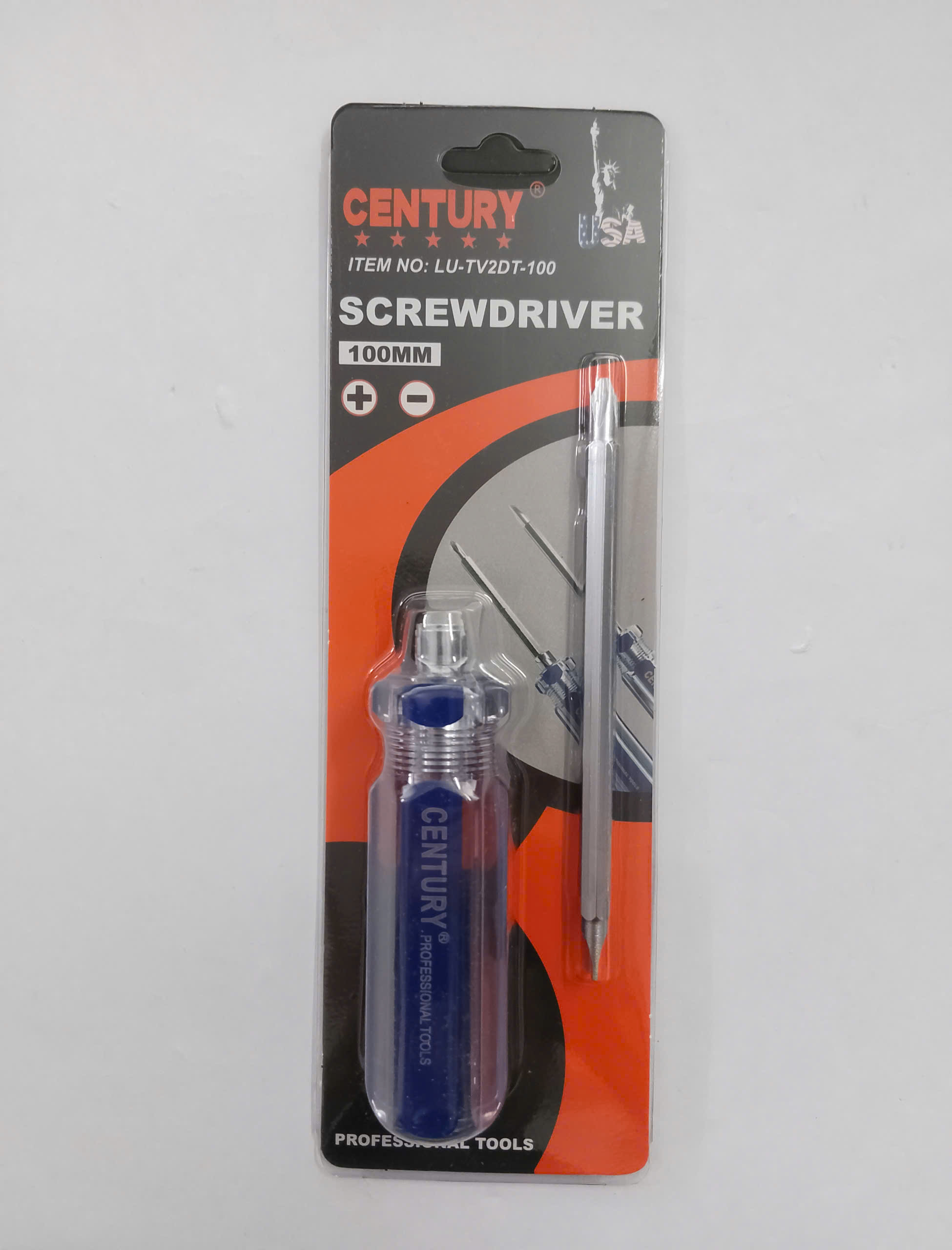 Hình ảnh 10 của mặt hàng Tua vít 2 đầu cán trong 1 tấc Century