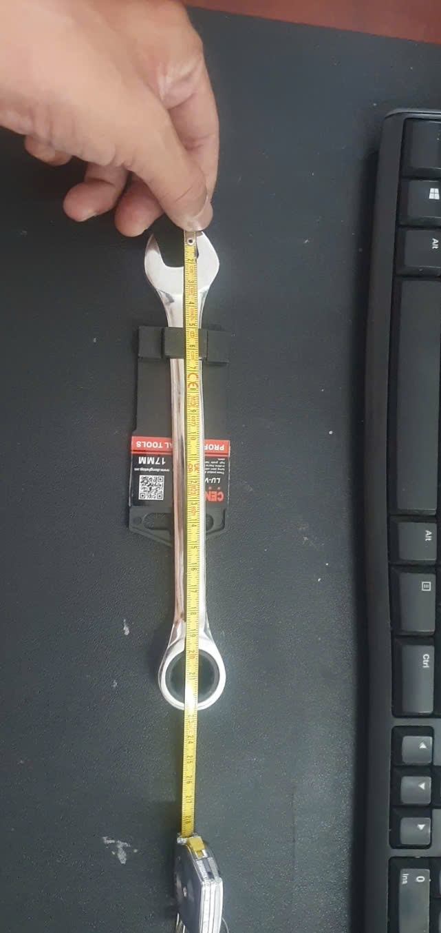 Hình ảnh 7 của mặt hàng Cờ lê vòng miệng tự động 17mm xi bóng Century