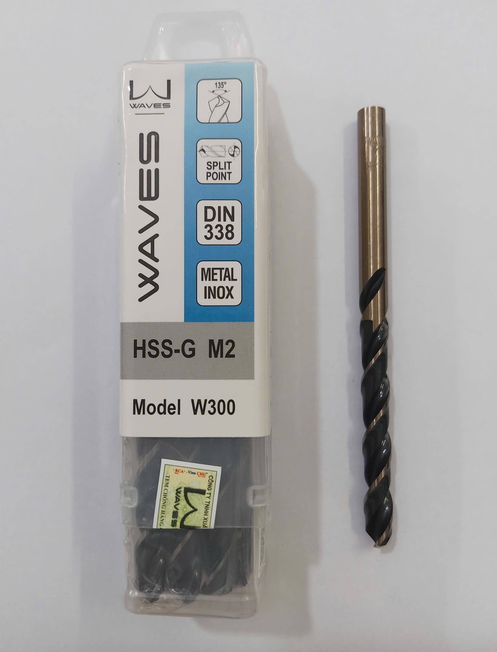 Hình ảnh 9 của mặt hàng Mũi khoan sắt inox HSS-G M2 7.0mm