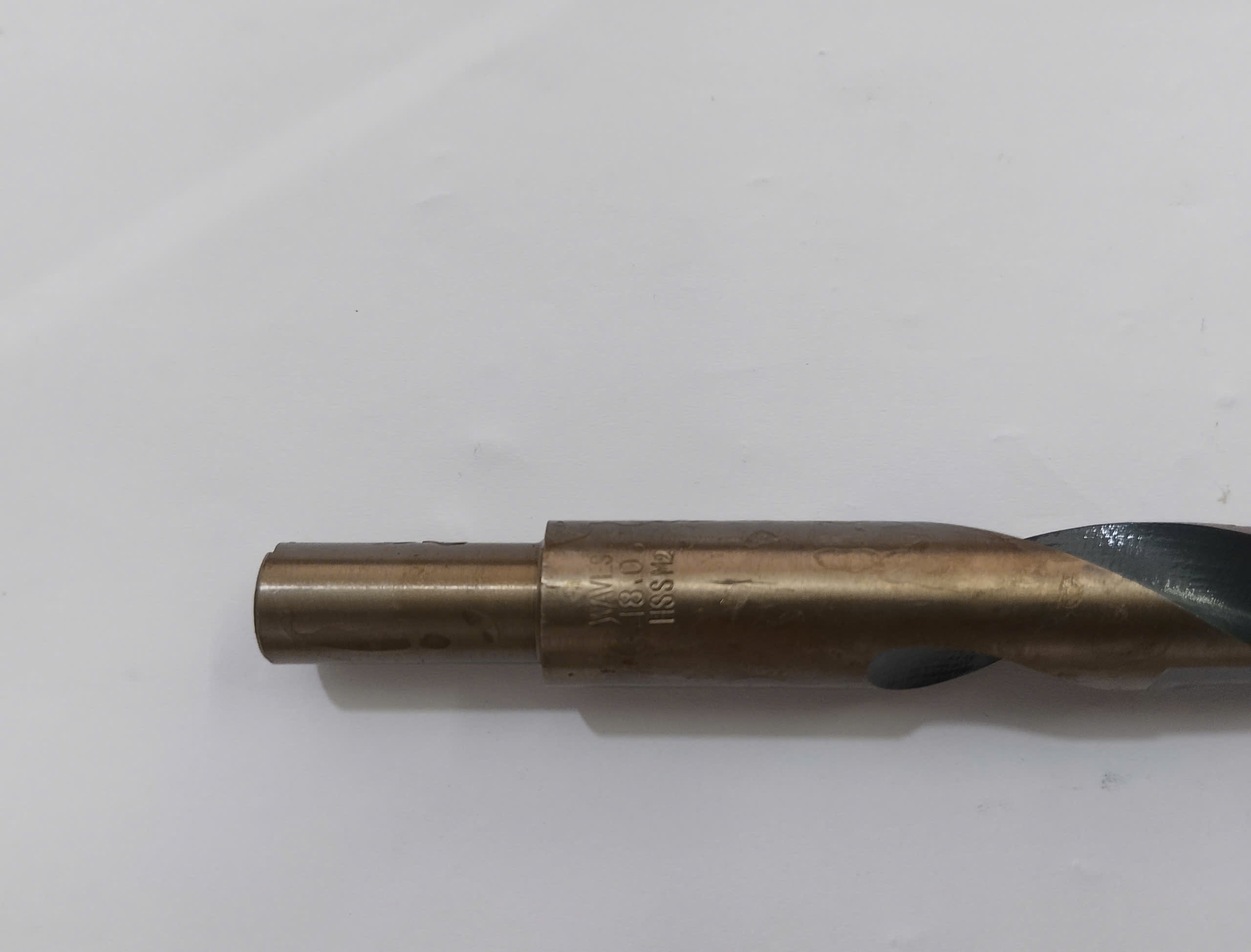 Hình ảnh 15 của mặt hàng Mũi khoan sắt inox chuôi trụ tiện HSS-G M2 18.0mm