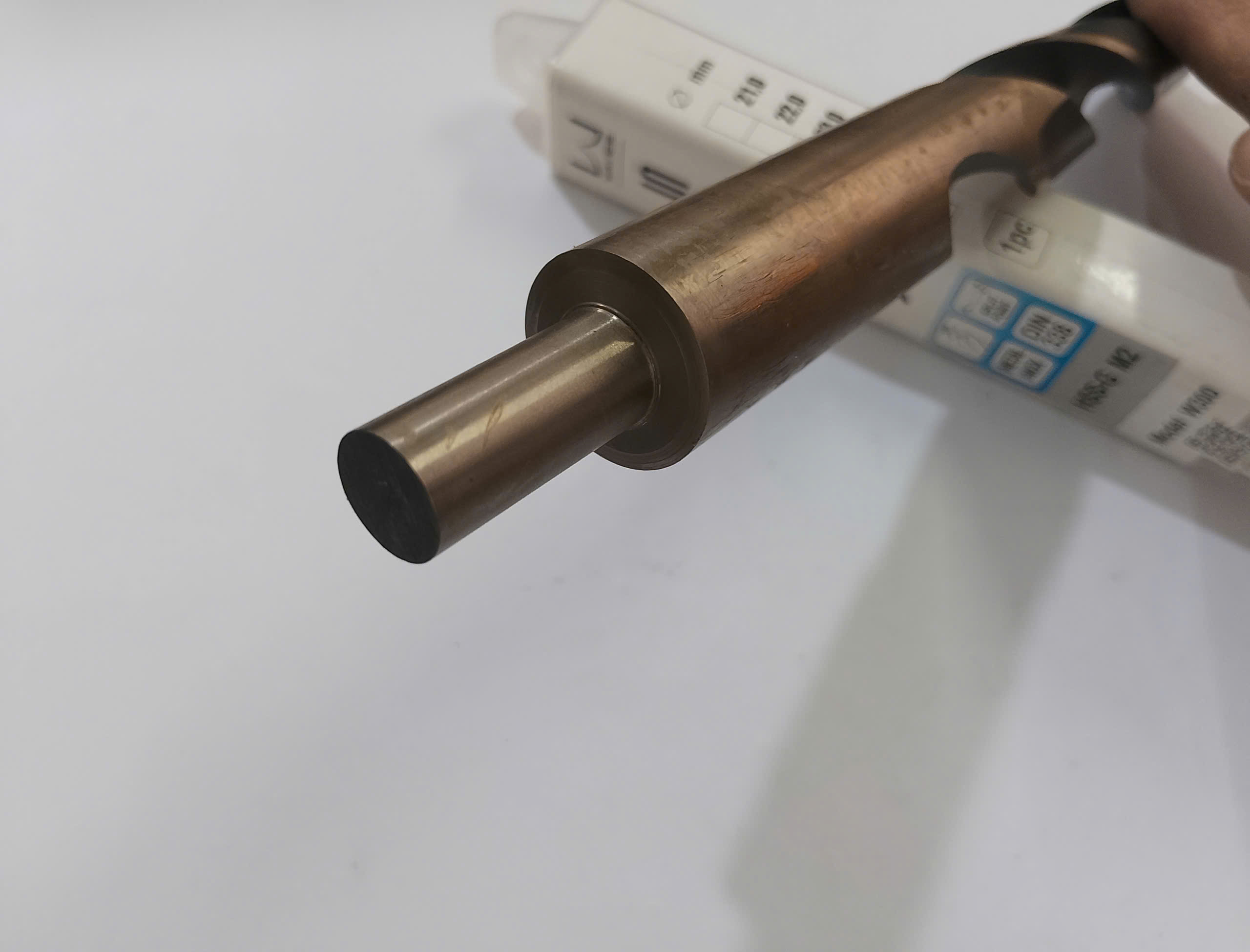 Hình ảnh 9 của mặt hàng Mũi khoan sắt inox chuôi trụ tiện HSS-G M2 25.0mm