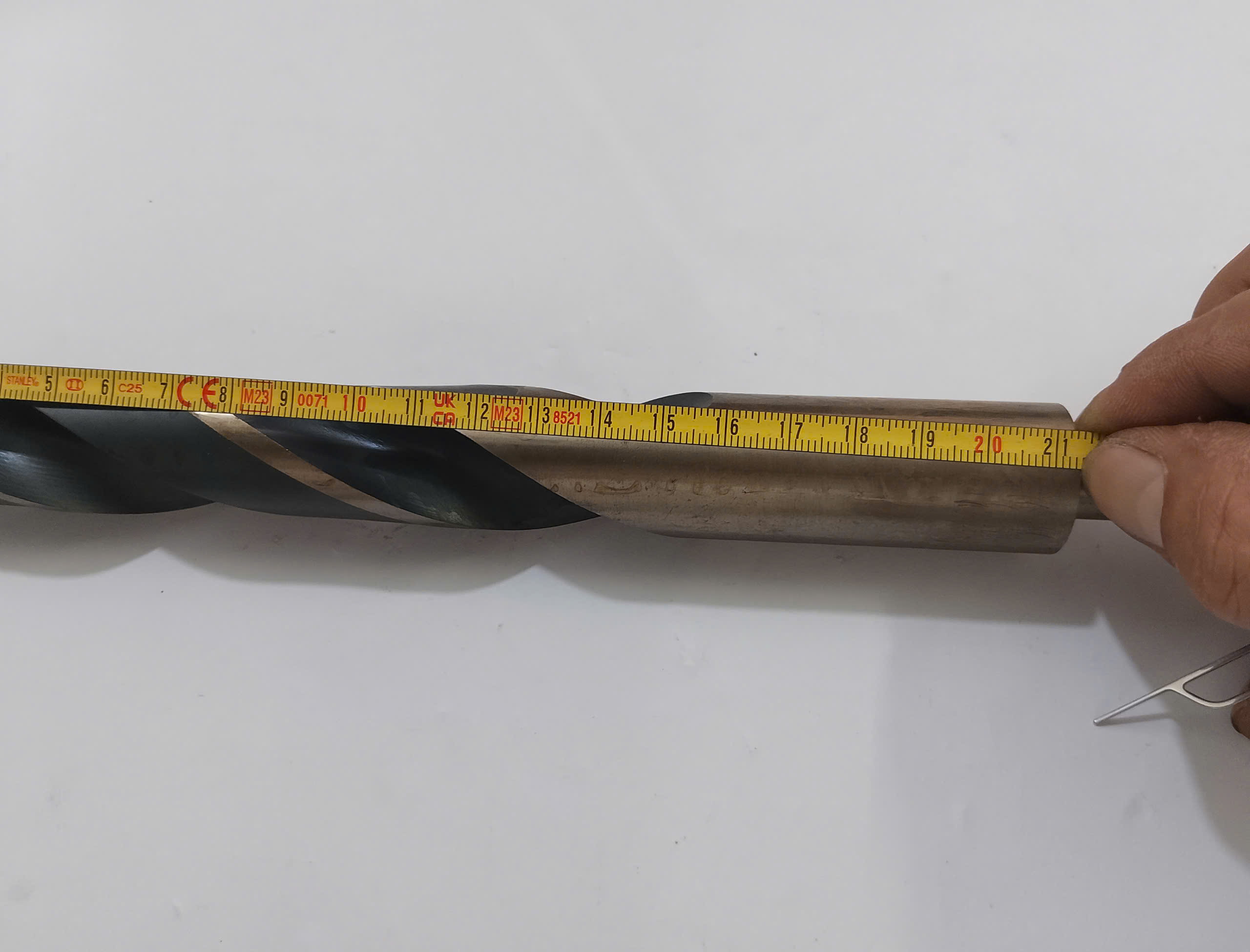 Hình ảnh 10 của mặt hàng Mũi khoan sắt inox chuôi trụ tiện HSS-G M2 25.0mm