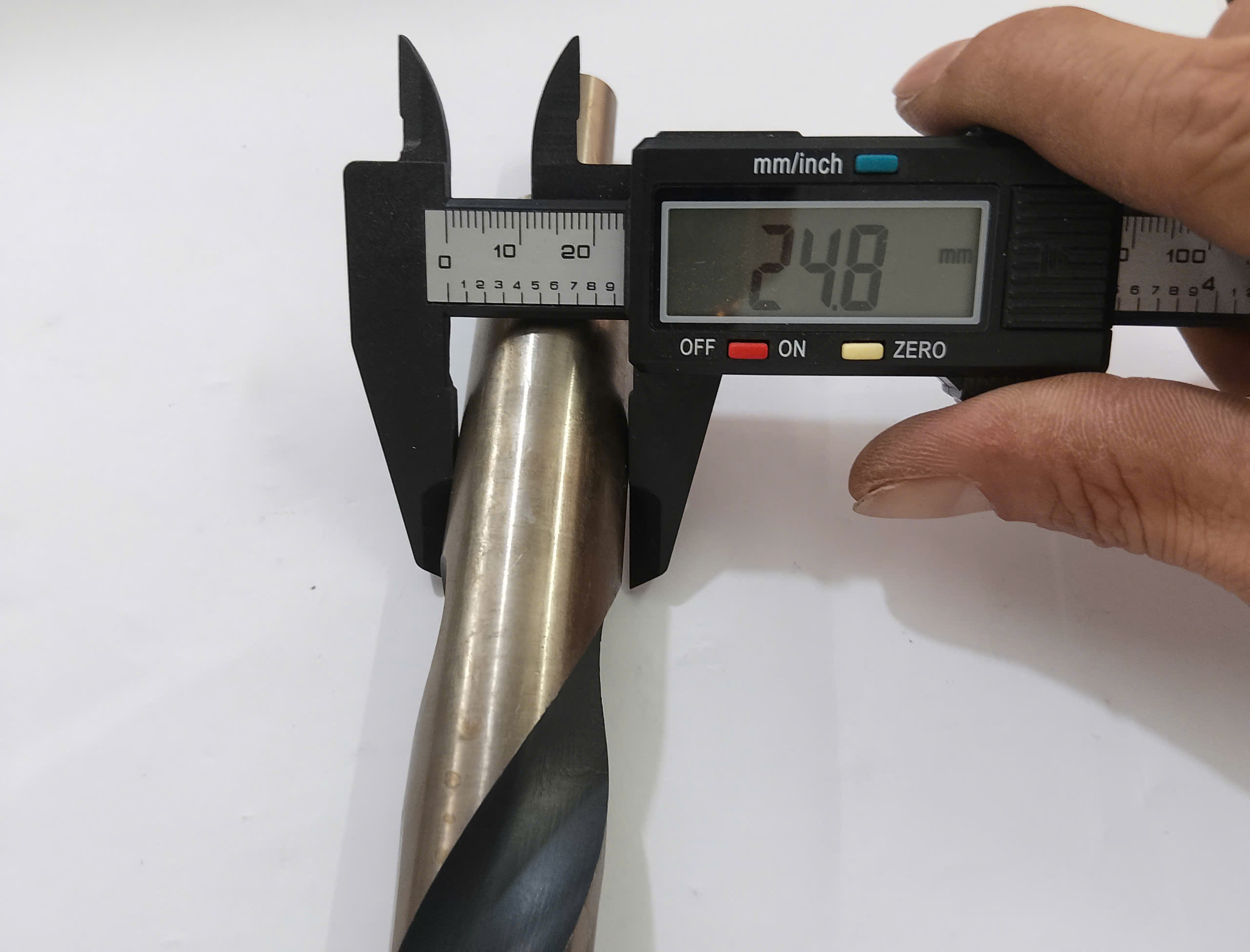 Hình ảnh 12 của mặt hàng Mũi khoan sắt inox chuôi trụ tiện HSS-G M2 25.0mm