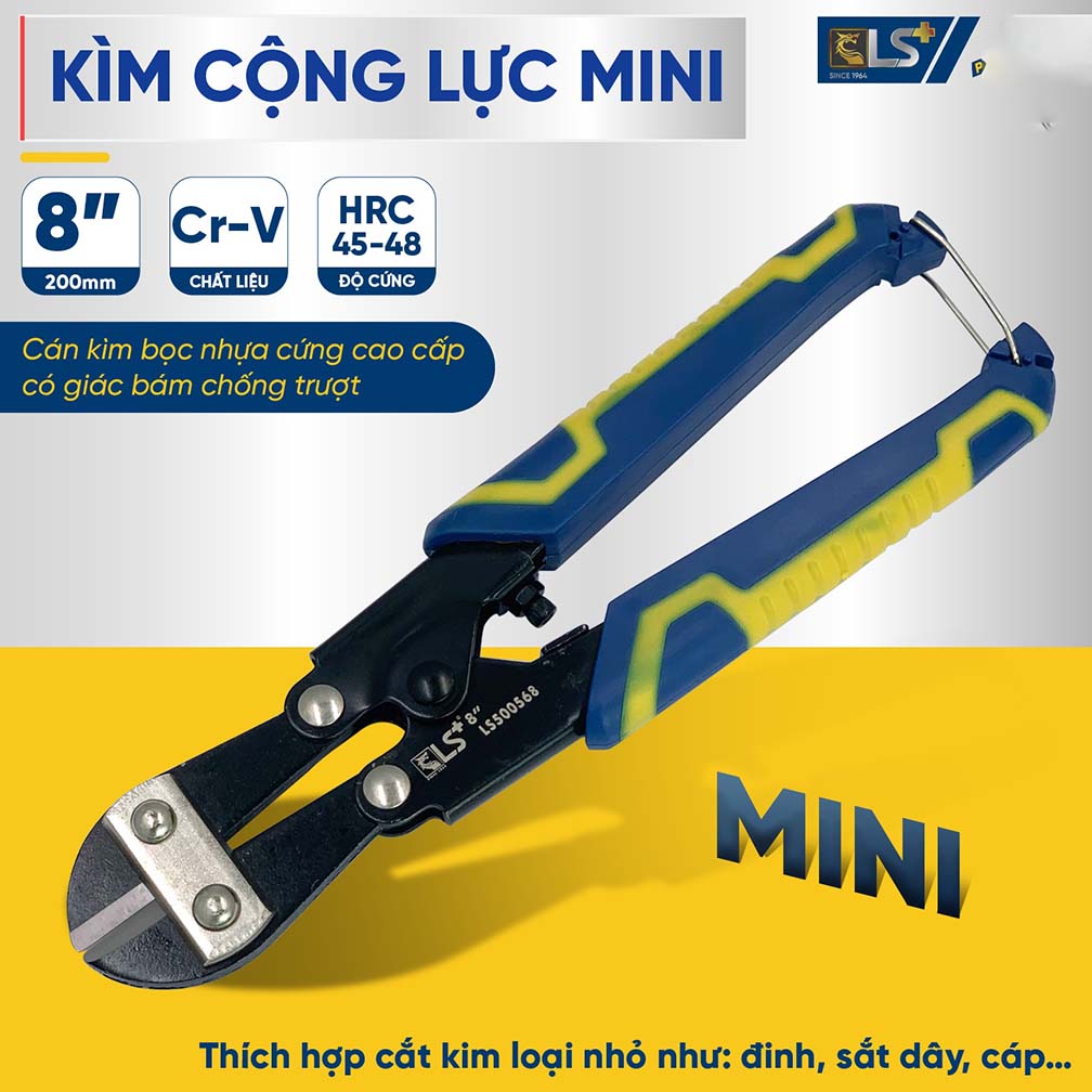 Hình ảnh 13 của mặt hàng Kìm cộng lực mini 8" - 200mm