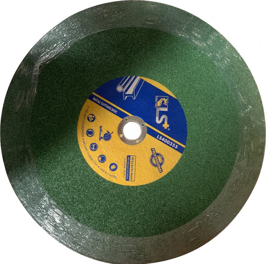 Hình ảnh 2 của mặt hàng Đá cắt sắt Inox xanh S3 - 355mm