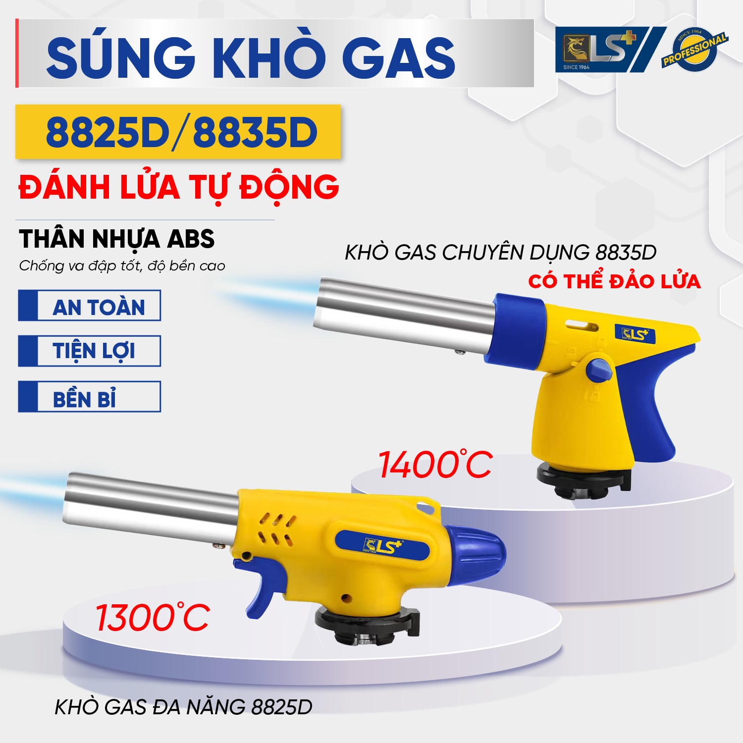 Hình ảnh 2 của mặt hàng Súng khò gas 8825D