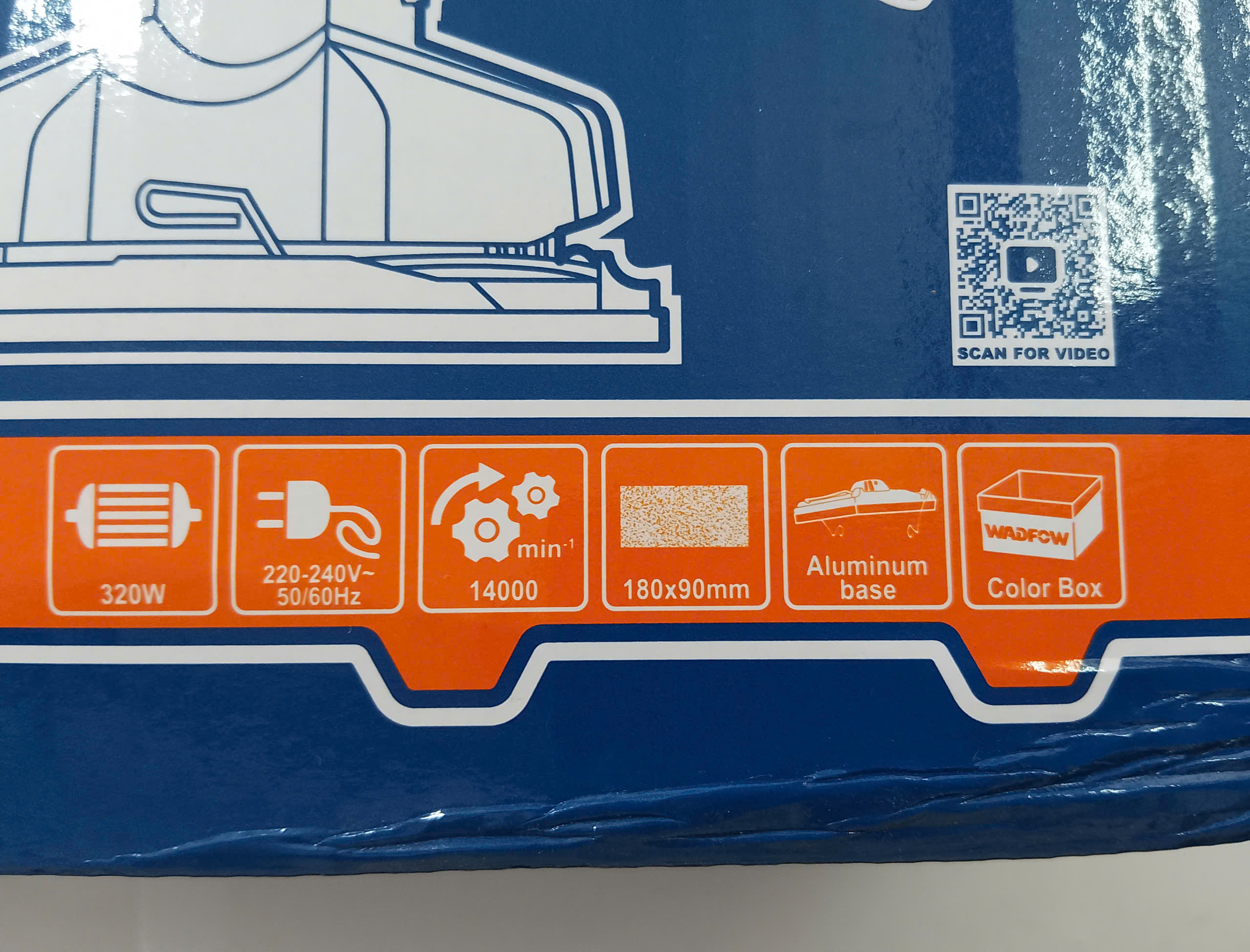 Hình ảnh 21 của mặt hàng Máy chà nhám 320W Wadfow WFA2501