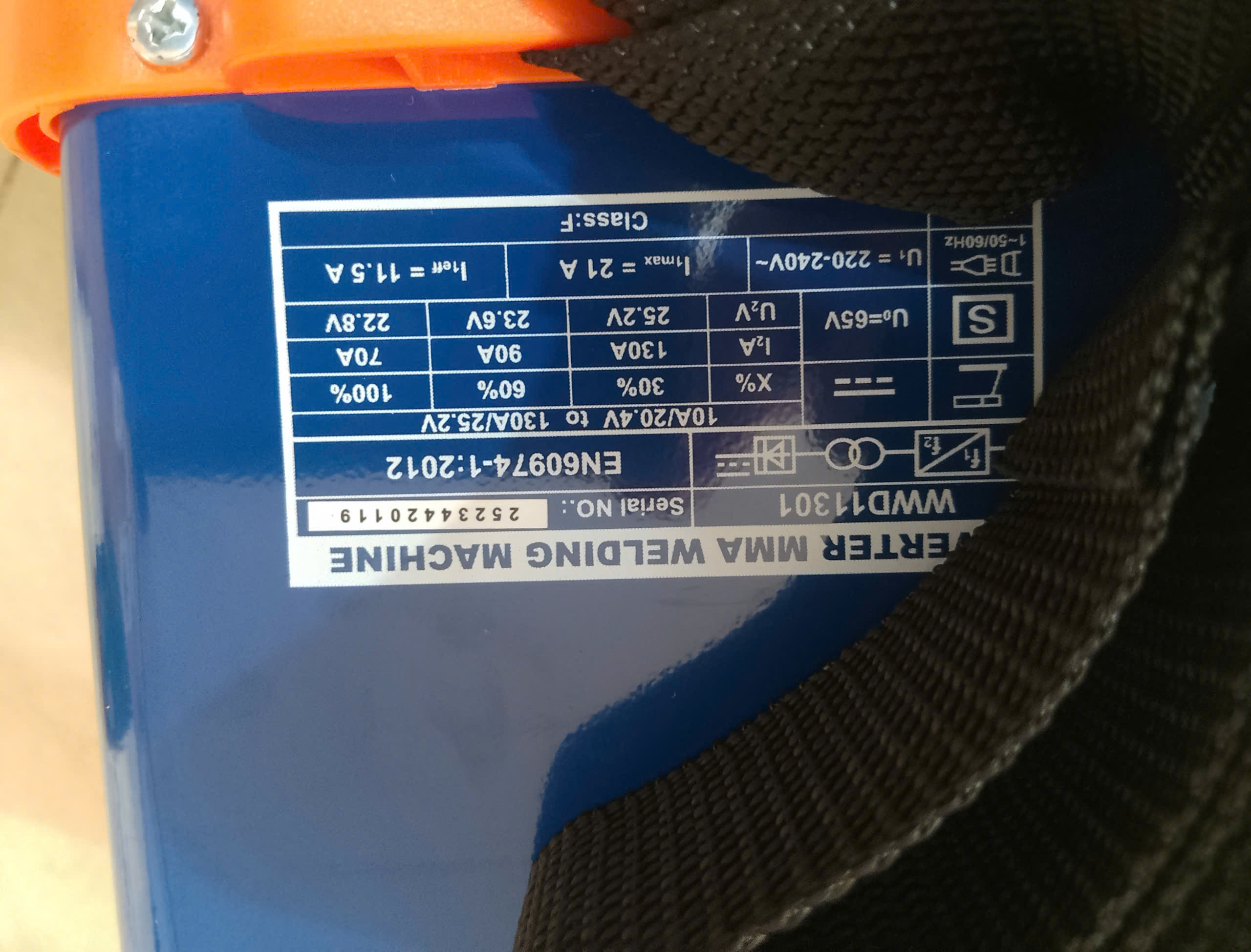 Hình ảnh 15 của mặt hàng Máy hàn điện tử MMA 130A (màn hình LED) Wadfow WWD11301