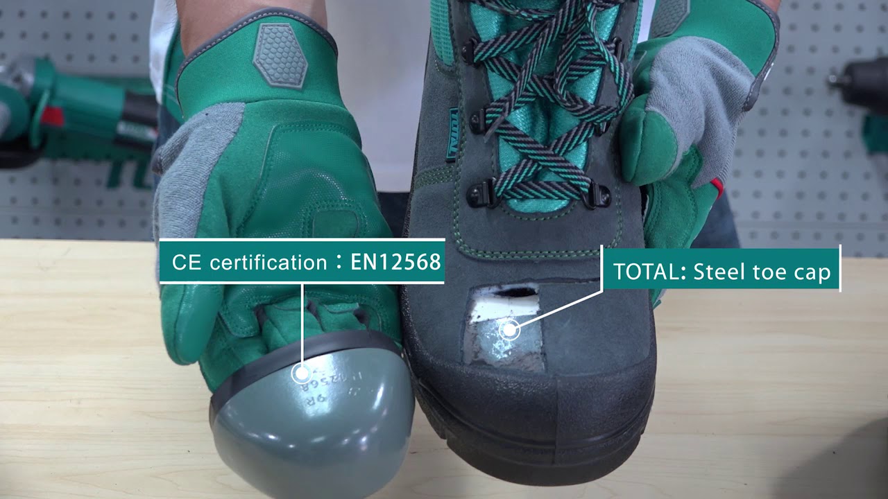 Hình ảnh 8 của mặt hàng Giày bảo hộ mũi thép cỡ 44 Total TSP201SB.44