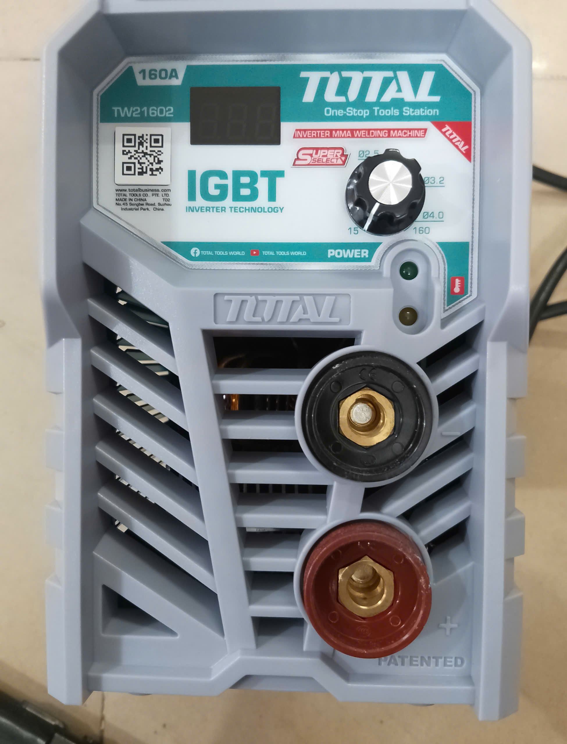 Hình ảnh 16 của mặt hàng Máy hàn biến tần MMA 160A Total TW21602