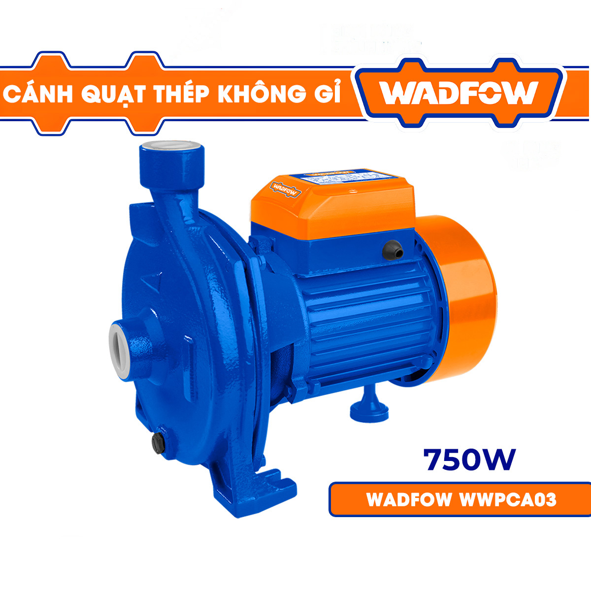 Hình ảnh 3 của mặt hàng Máy bơm nước 750W(1HP) Wadfow WWPCA03