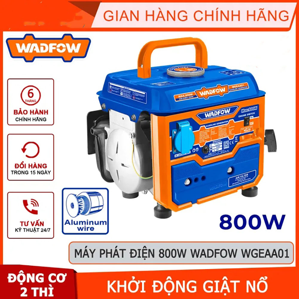 Hình ảnh 3 của mặt hàng Máy phát điện 800W Wadfow WGEAA01