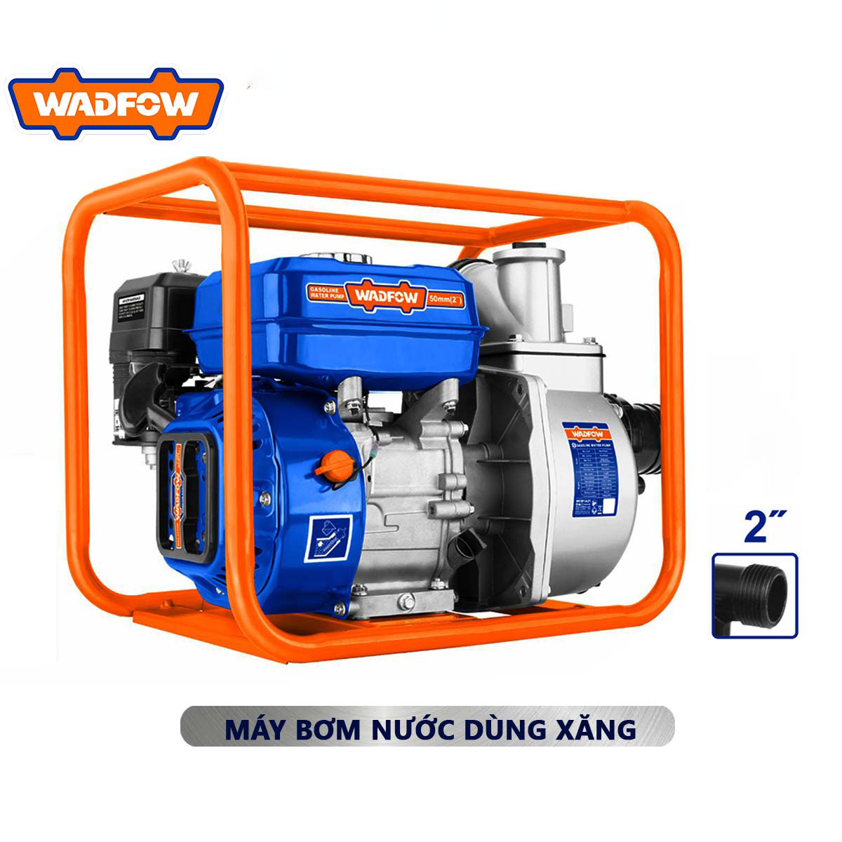 Hình ảnh 4 của mặt hàng Máy bơm nước dùng xăng 7HP Wadfow WGW1A21