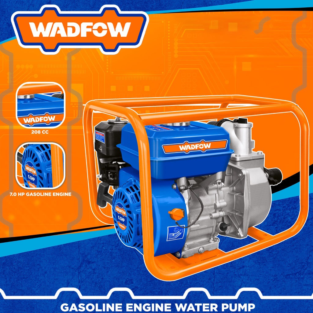 Hình ảnh 2 của mặt hàng Máy bơm nước dùng xăng 7HP Wadfow WGW1A21
