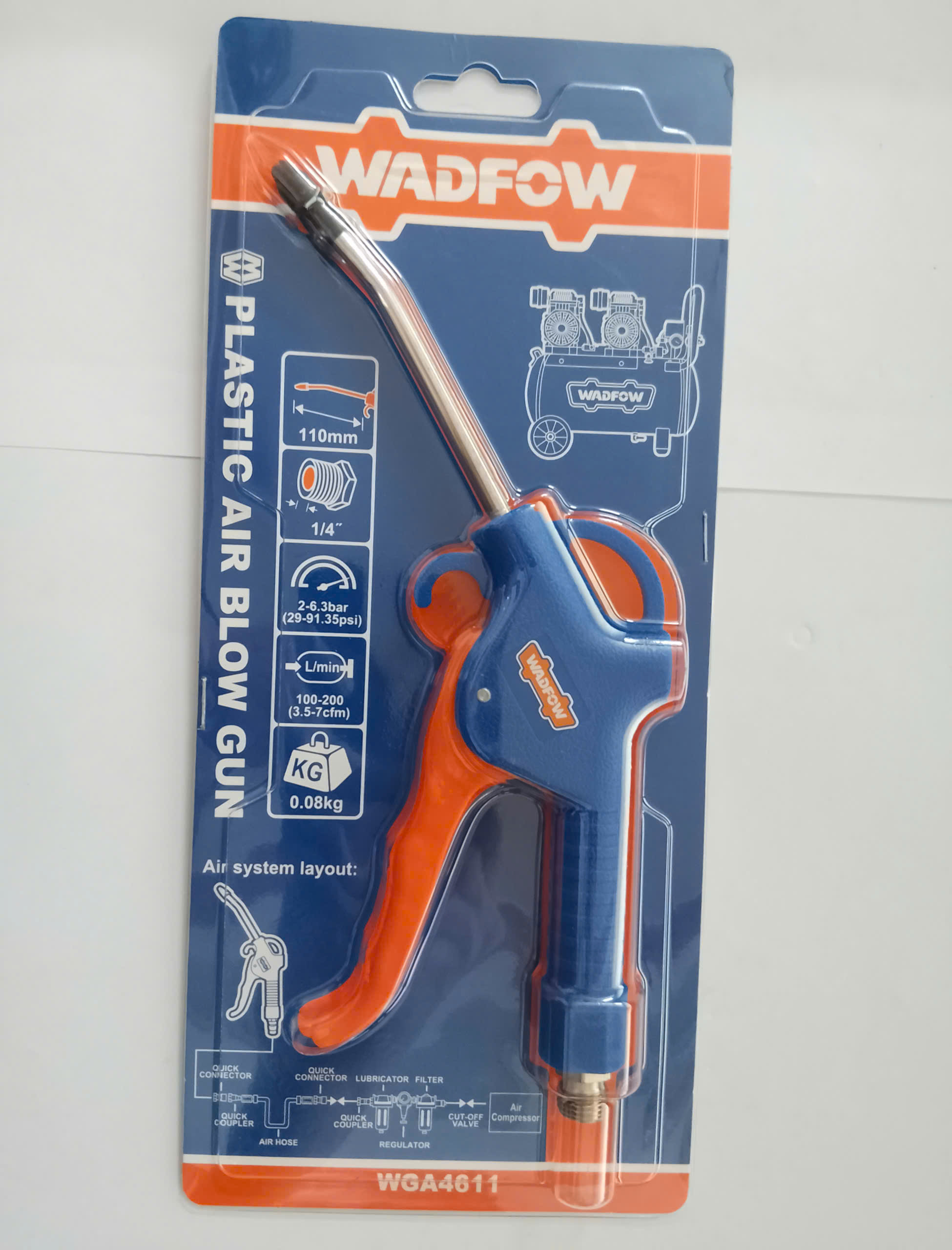 Hình ảnh 12 của mặt hàng Súng thổi khí 110mm Wadfow WGA4611