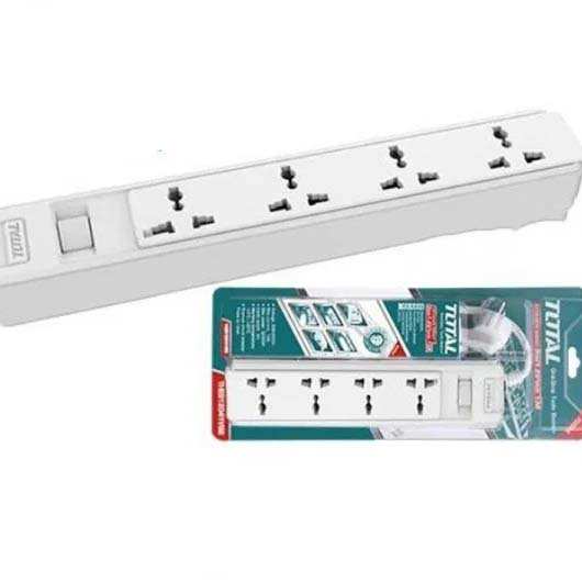 Hình ảnh 4 của mặt hàng Ổ cắm điện 3 chấu có cổng USB Total THES13041VSB