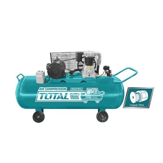 Hình ảnh 7 của mặt hàng Máy nén khí dây đai 7.5HP Total TC1755002