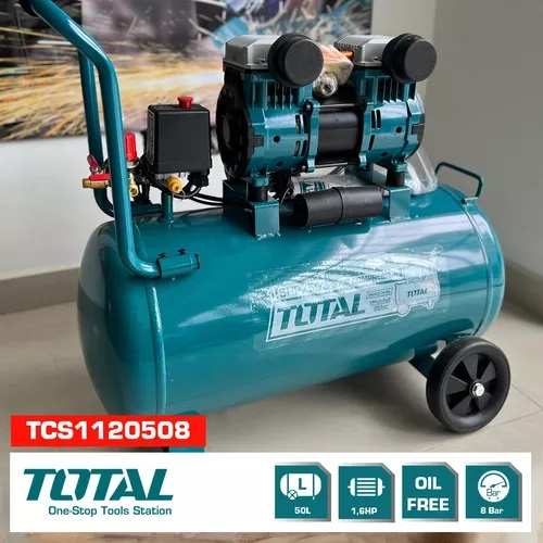 Hình ảnh 3 của mặt hàng Máy nén khí không dầu 1.6HP Total TCS1120508