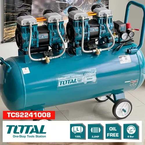 Hình ảnh 3 của mặt hàng Máy nén khí không dầu 3.2HP Total TCS2241008