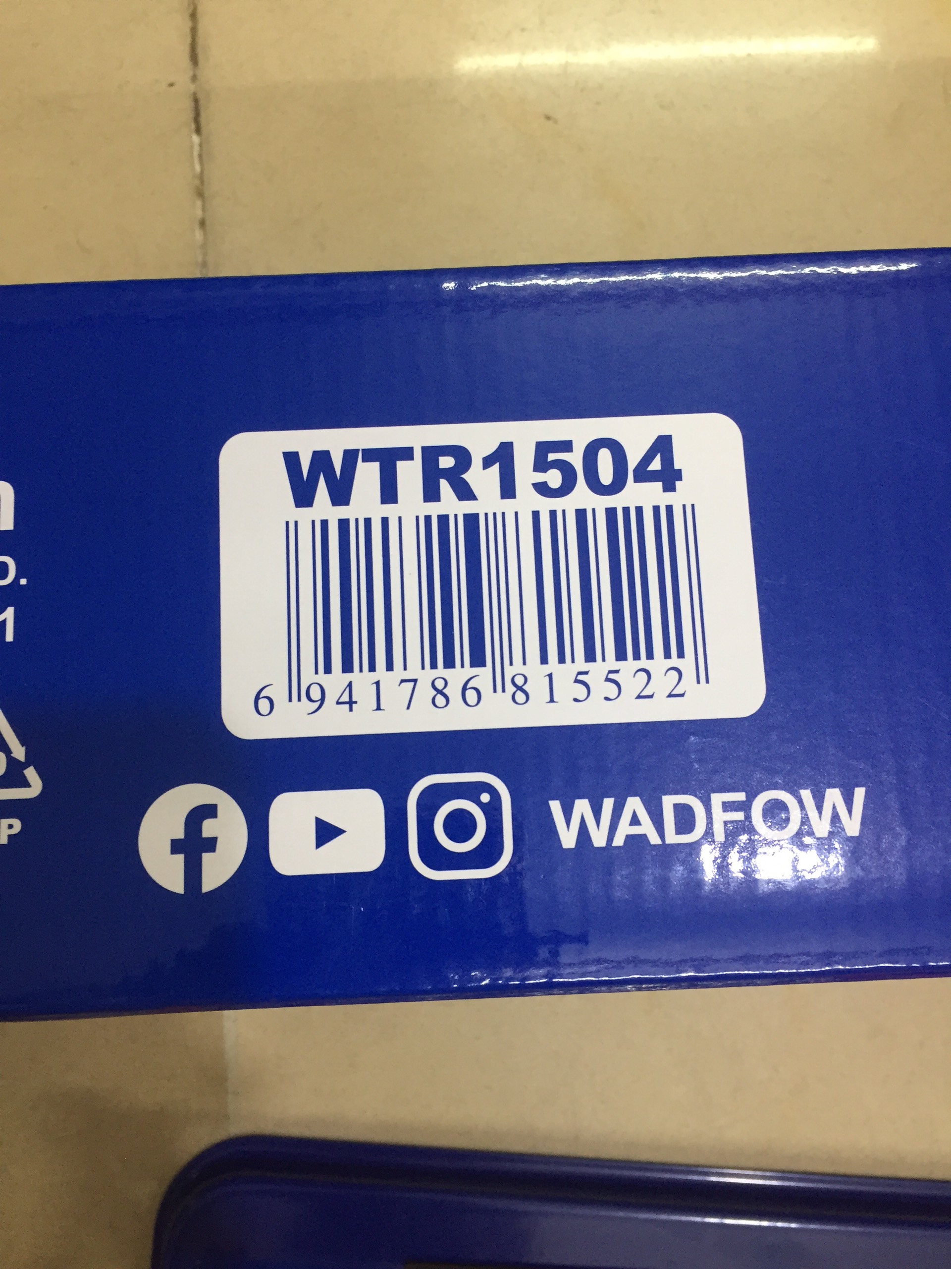 Hình ảnh 5 của mặt hàng Bàn cắt gạch đẩy tay 400mm Wadfow WTR1504