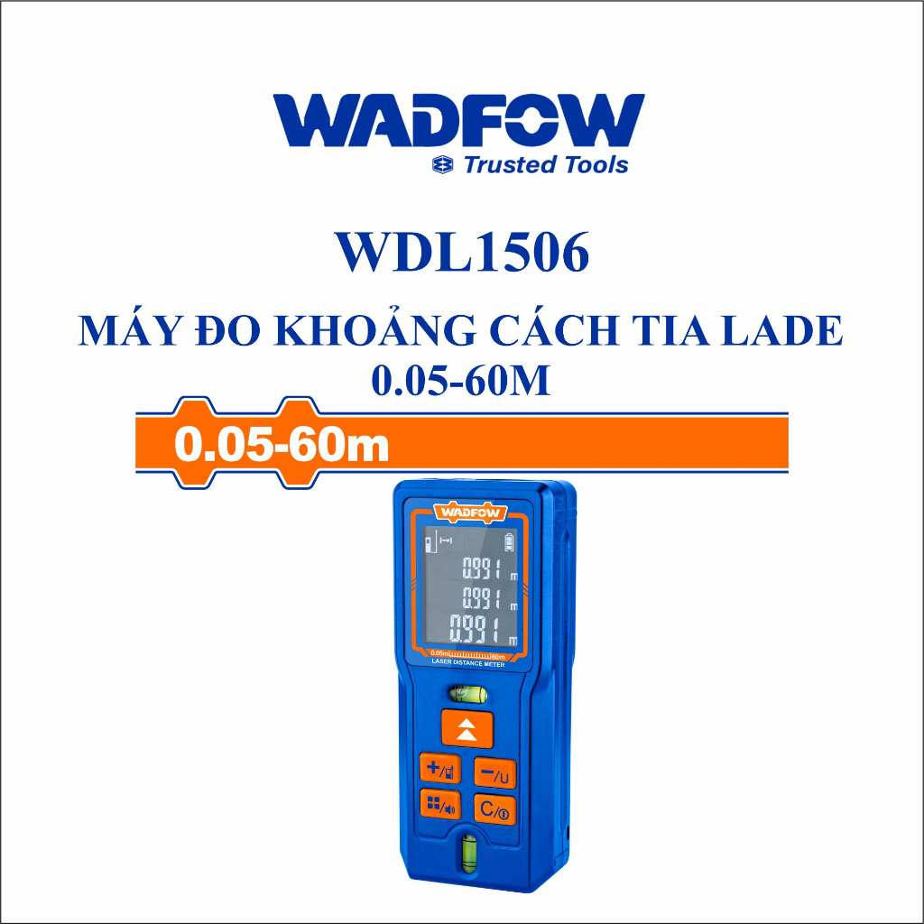 Hình ảnh 5 của mặt hàng Máy đo khoảng cách tia lade 0.05- 60m Wadfow WDL1506