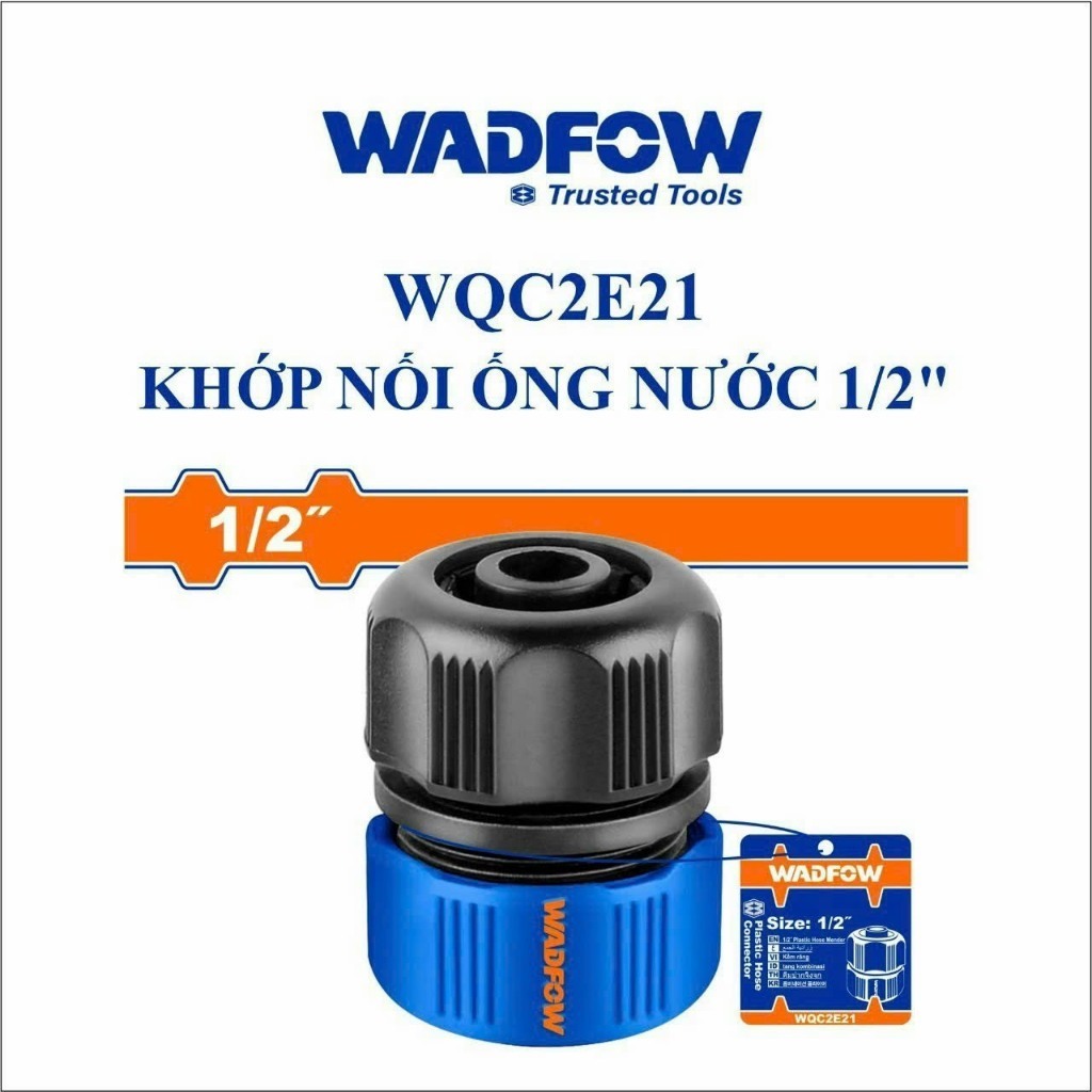 Hình ảnh 3 của mặt hàng Khớp nối ống nước 1/2" Wadfow WQC2E21