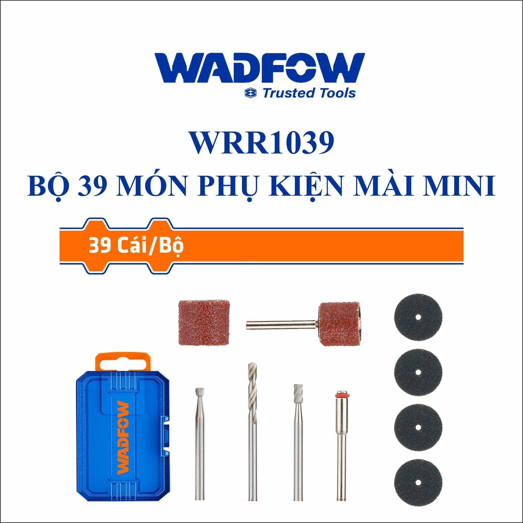 Hình ảnh 2 của mặt hàng Bộ 39 món phụ kiện mài mini Wadfow WRR1039