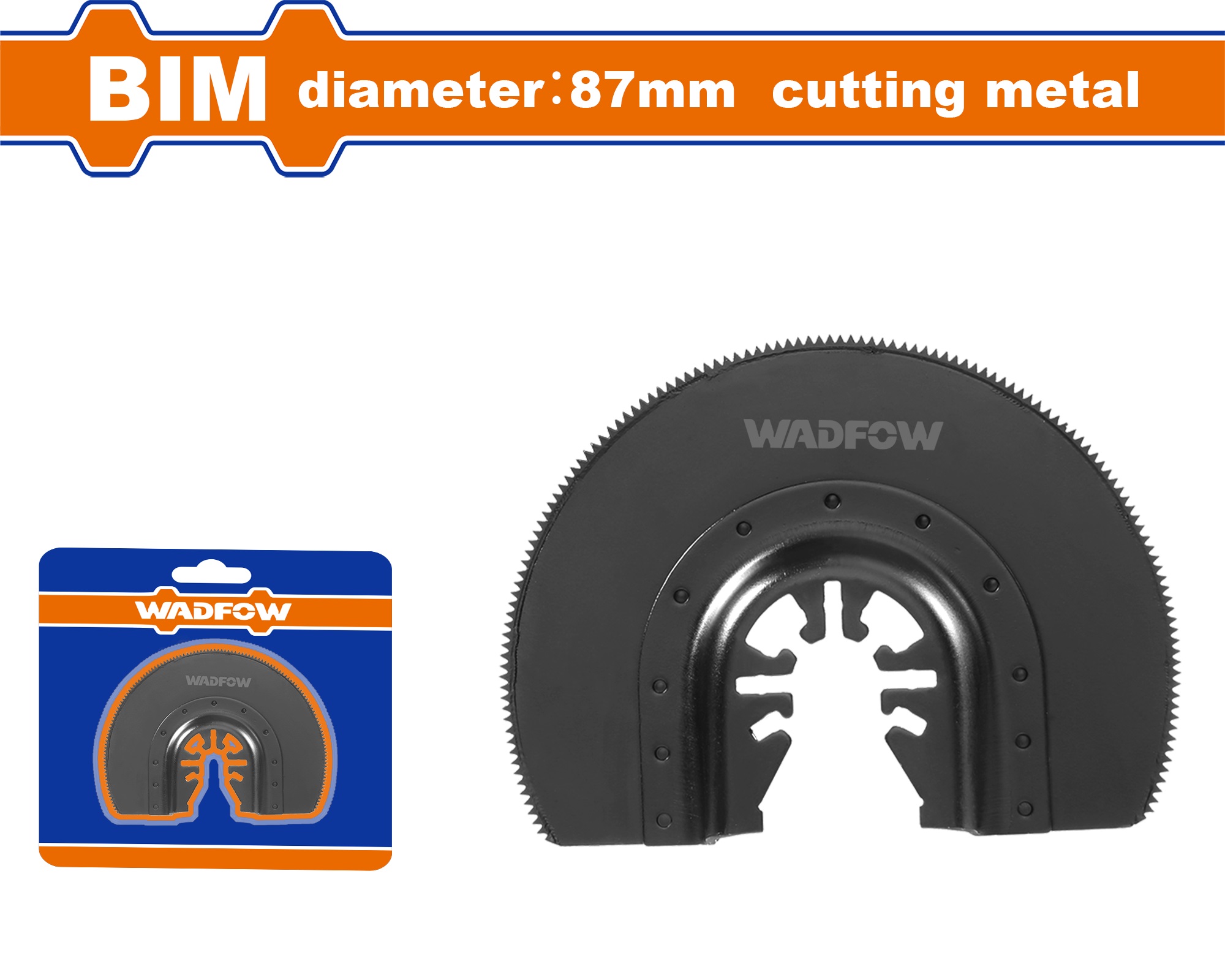 Hình ảnh 1 của mặt hàng Lưỡi cắt gọc đa năng BIM 87 (kim loại) Wadfow WMA4K87