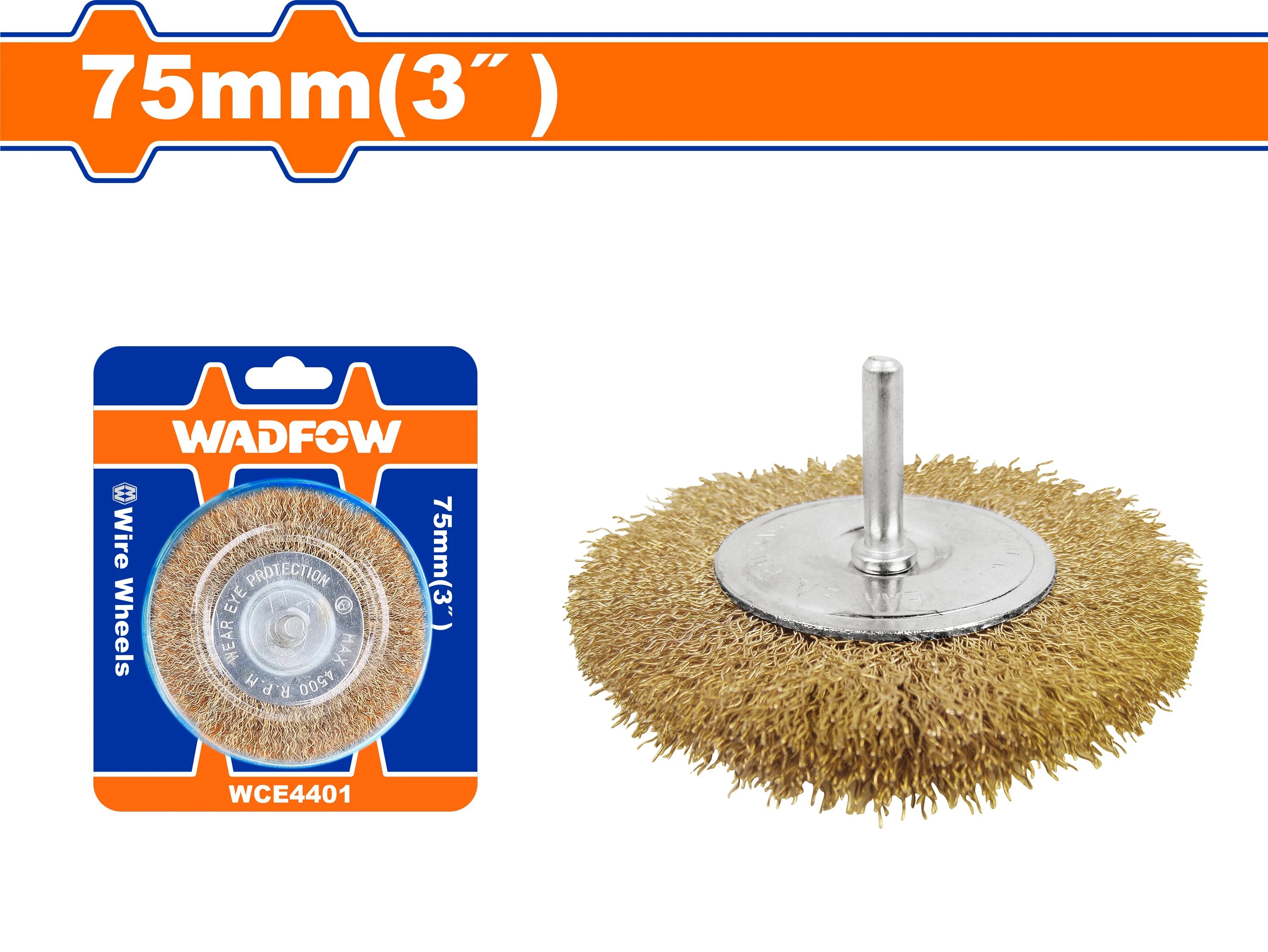 Hình ảnh 1 của mặt hàng Bánh cước 75mm(4") Wadfow WCE4401