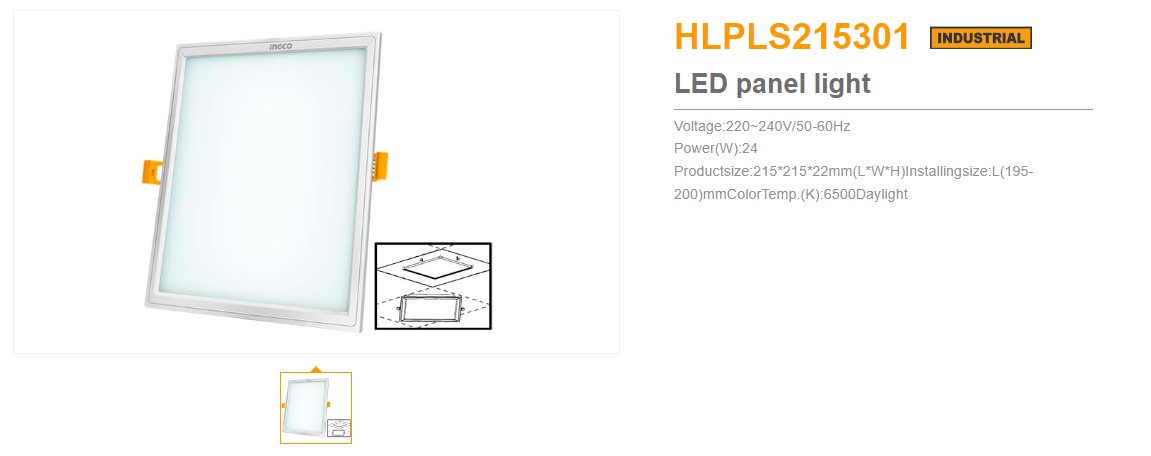 Hình ảnh 6 của mặt hàng Đèn LED Panel