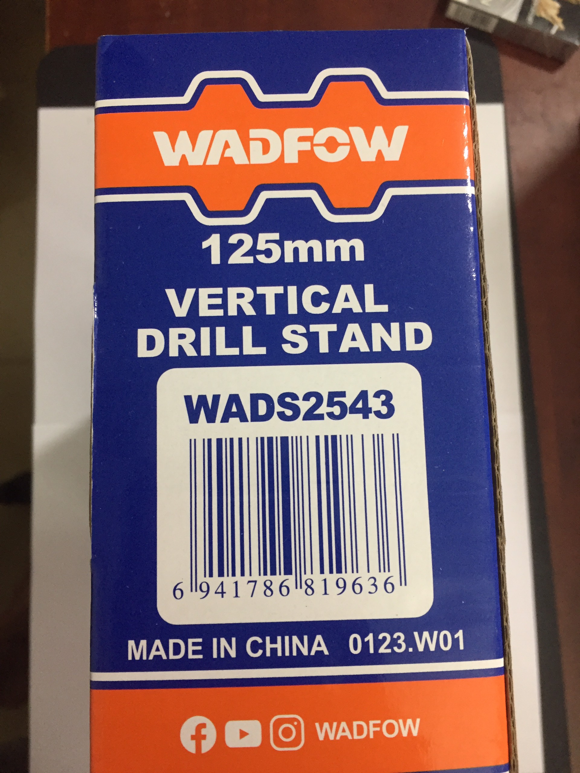 Hình ảnh 1 của mặt hàng Giá đỡ máy khoan đứng 125mm wadfow WADS2543