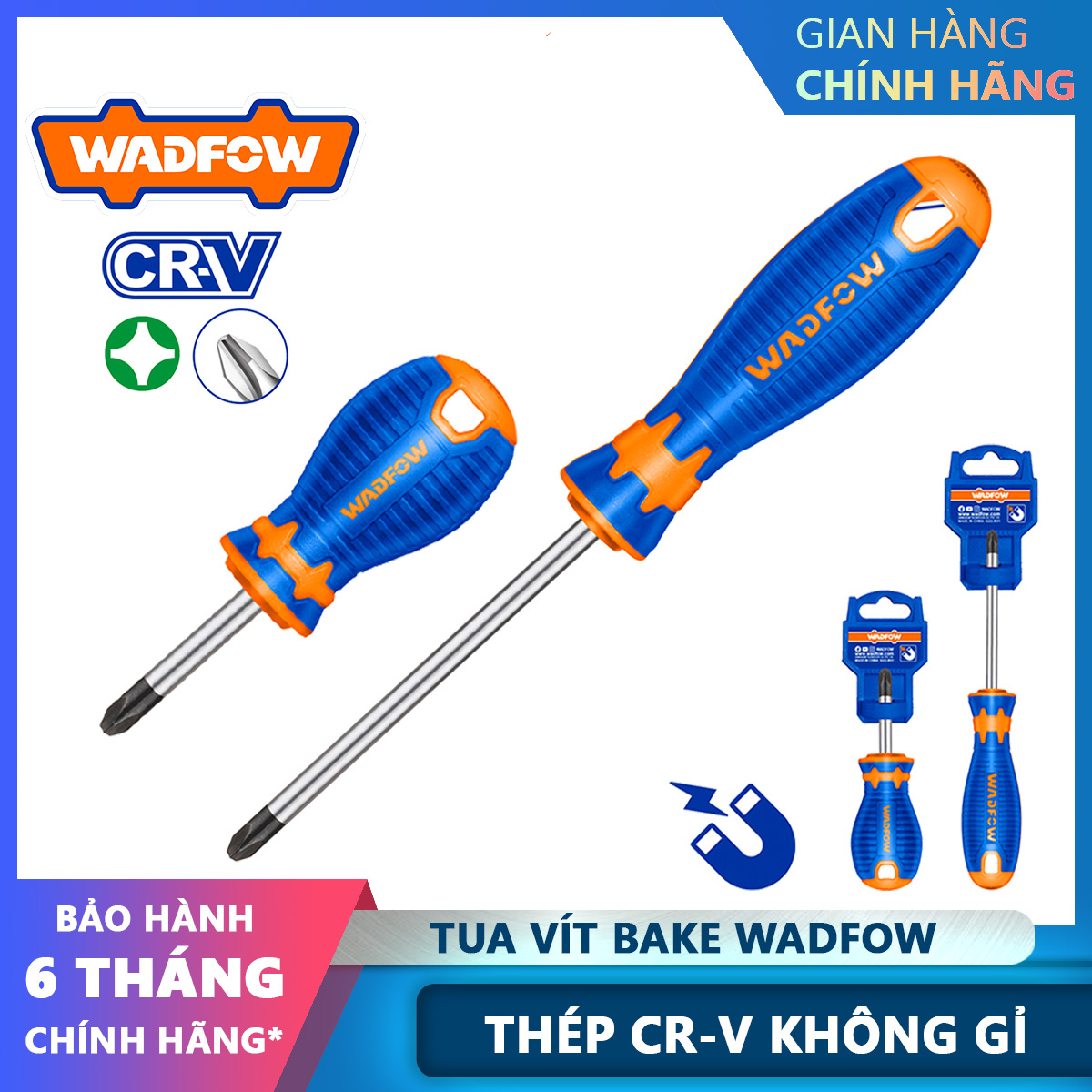 Hình ảnh 4 của mặt hàng Tua vít bake PH2x100mm wadfow WSD2224