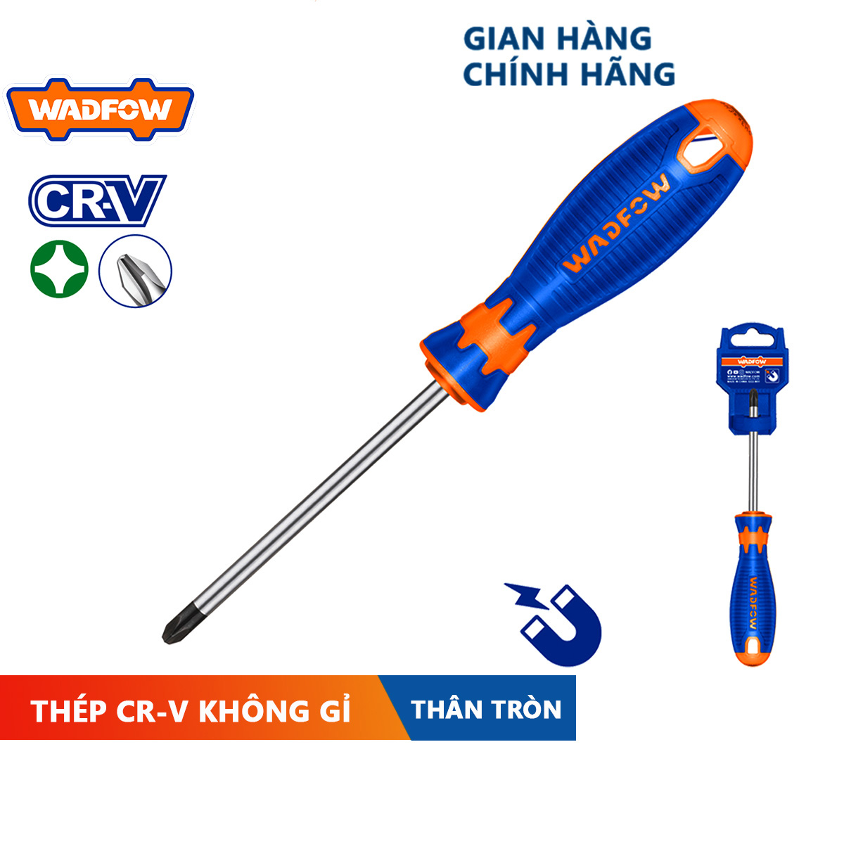 Hình ảnh 3 của mặt hàng Tua vít bake PH3x150mm wadfow WSD2236