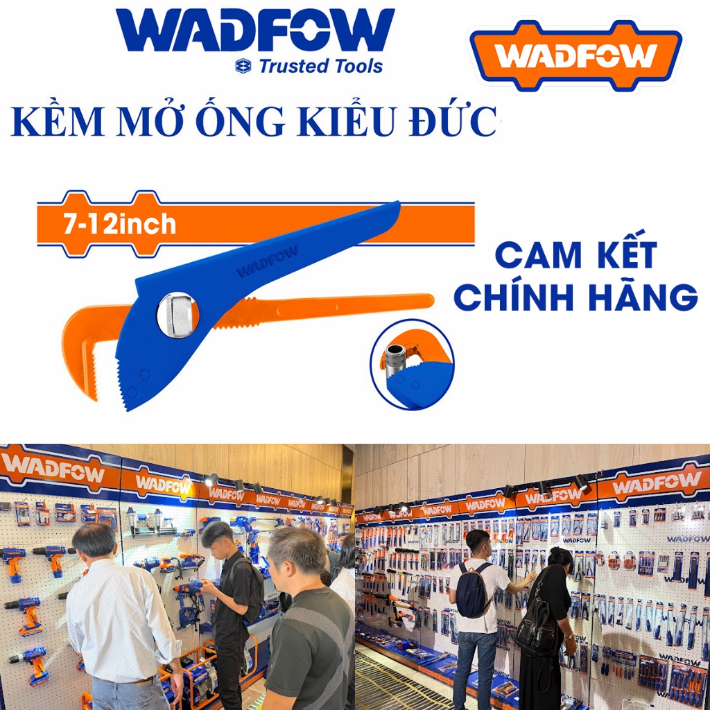 Hình ảnh 3 của mặt hàng Kềm mở ống kiểu Đức 12" Wadfow WPW4112