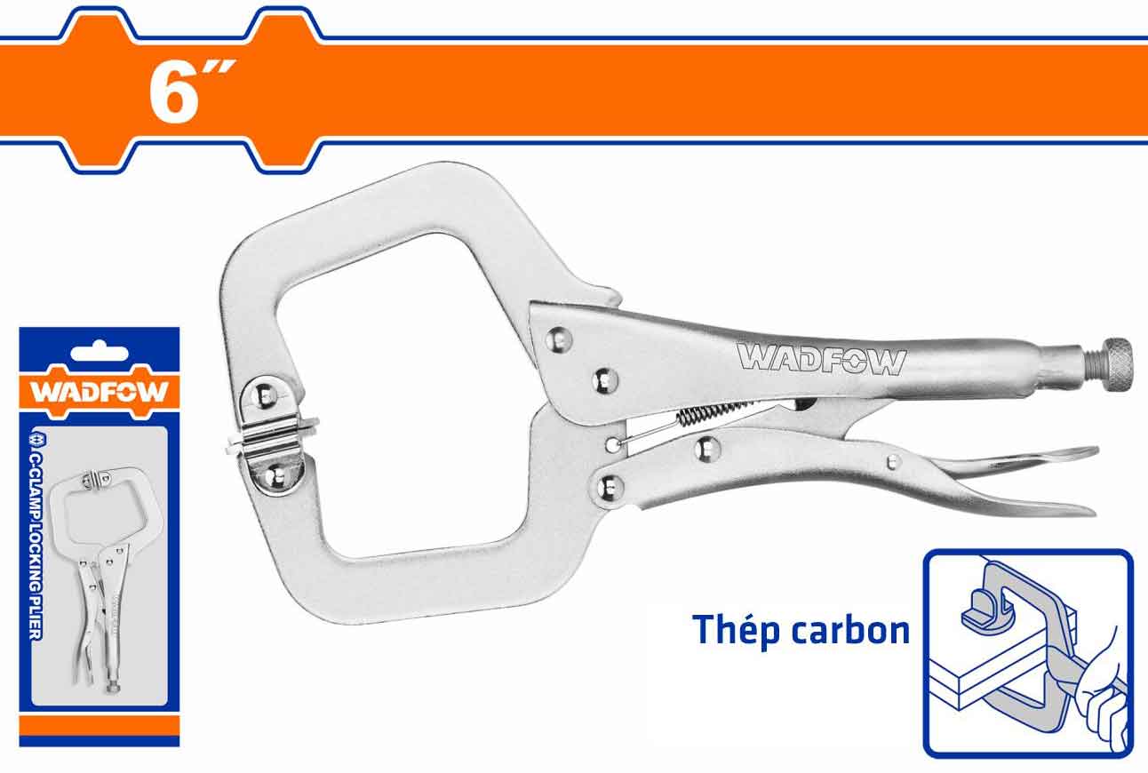 Hình ảnh 1 của mặt hàng Kềm bấm chết chữ C 6" Wadfow WLP4106
