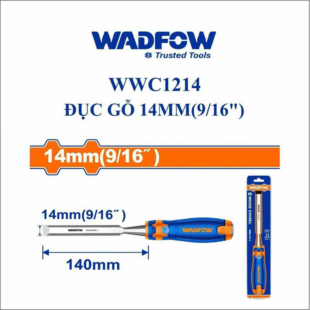 Hình ảnh 3 của mặt hàng Đục gỗ 14mm (9/16") Wadfow WWC1214