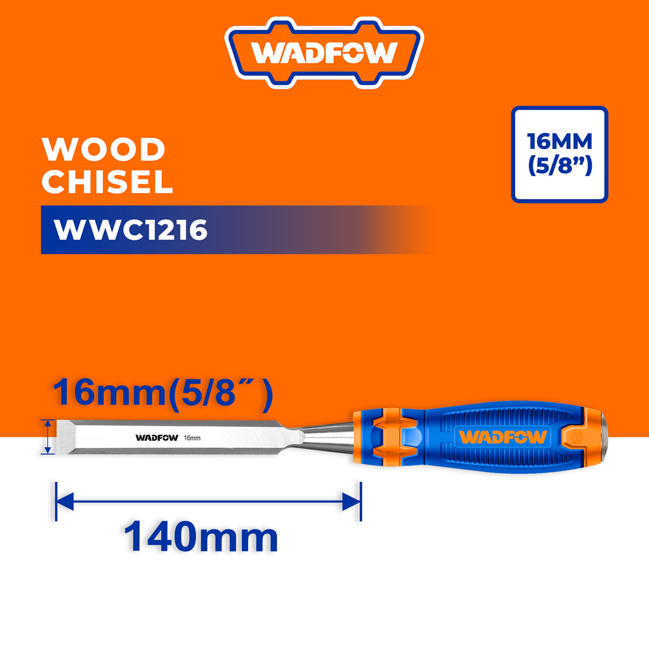Hình ảnh 3 của mặt hàng Đục gỗ 16mm (5/8") Wadfow WWC1216