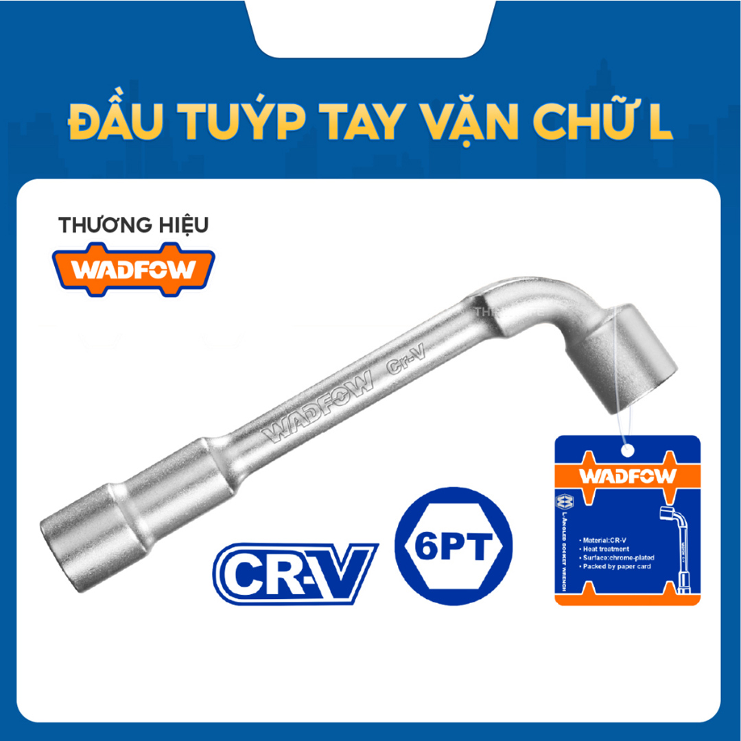 Hình ảnh 3 của mặt hàng Đầu tuýp tay vặn chữ L 8mm Wadfow WTH3108