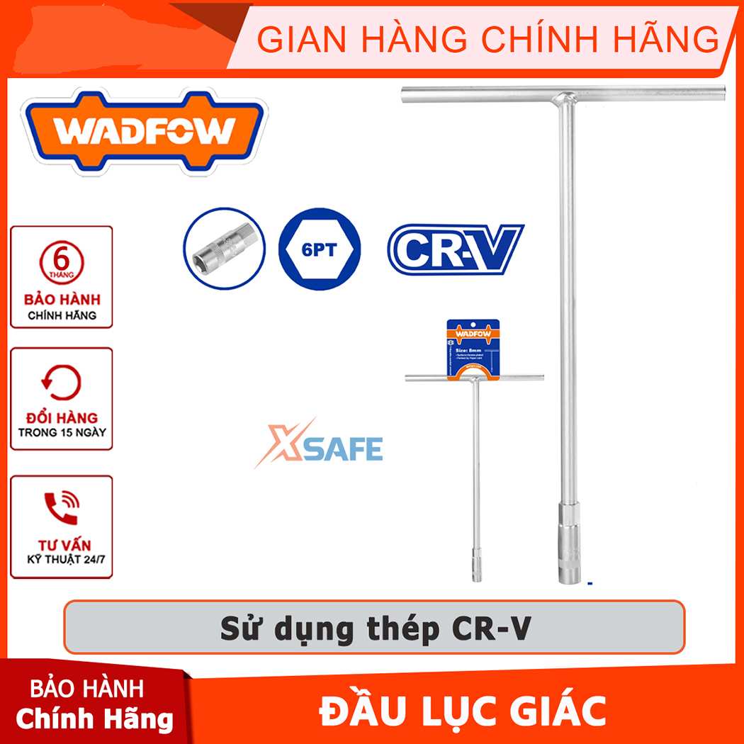 Hình ảnh 8 của mặt hàng Tay vặn chữ T đầu lục giác 19mm Wadfow WTH1119