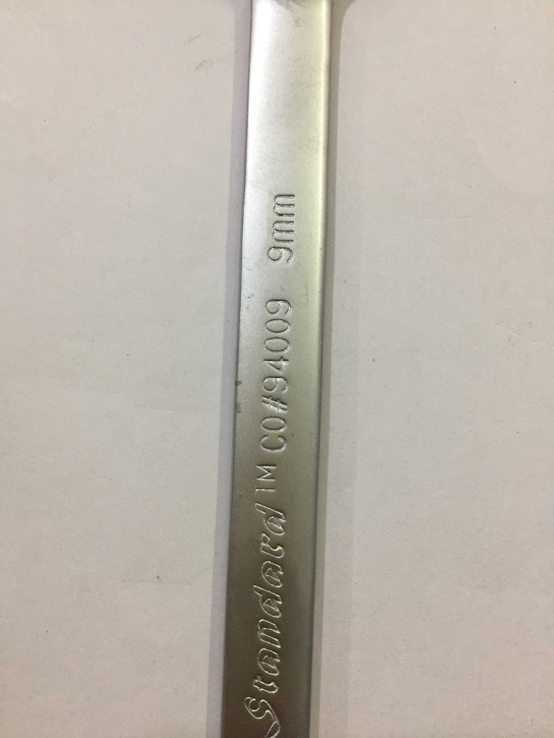 Hình ảnh 4 của mặt hàng Cờ lê vòng miệng 9mm Standard xi mờ