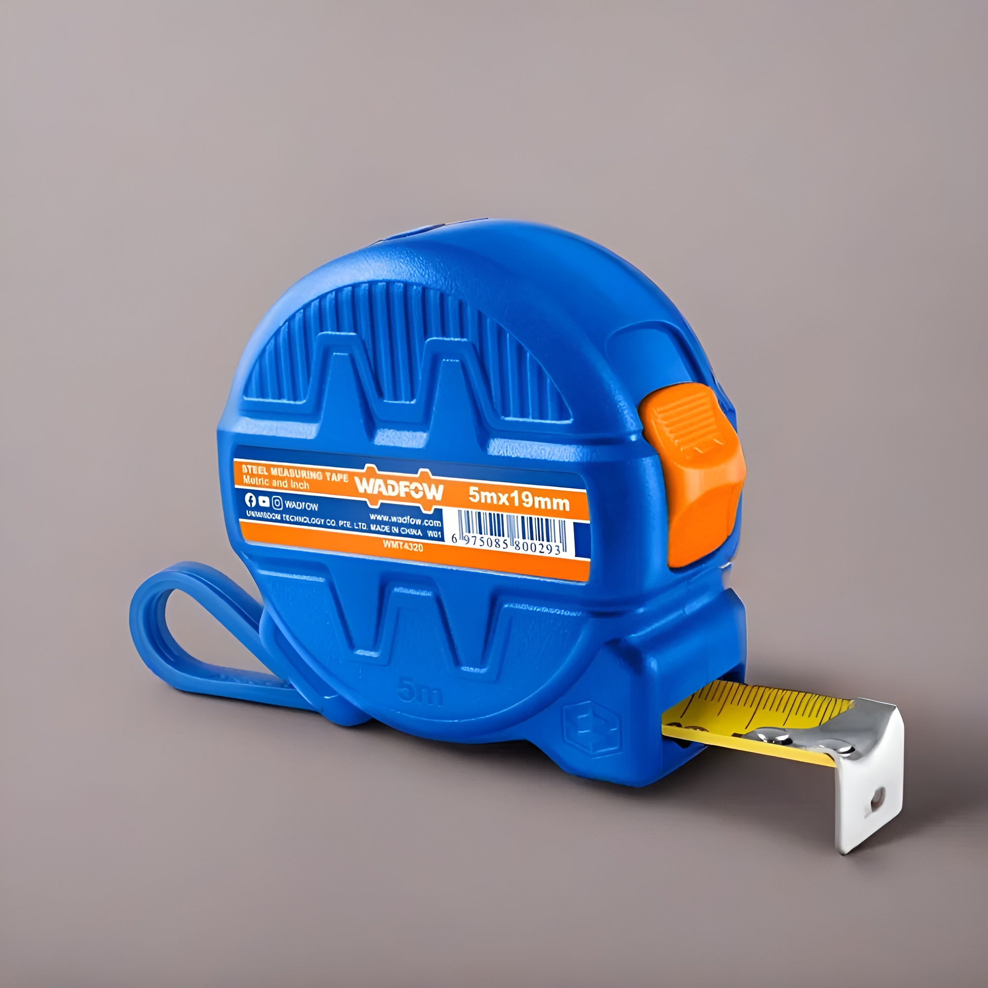 Hình ảnh 5 của mặt hàng Thước kéo thép nền vàng 5x19mm Wadfow WMT4320