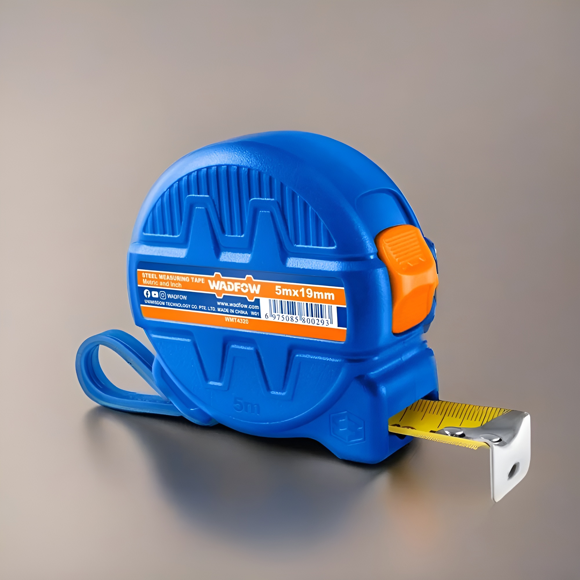 Hình ảnh 6 của mặt hàng Thước kéo thép nền vàng 5x19mm Wadfow WMT4320