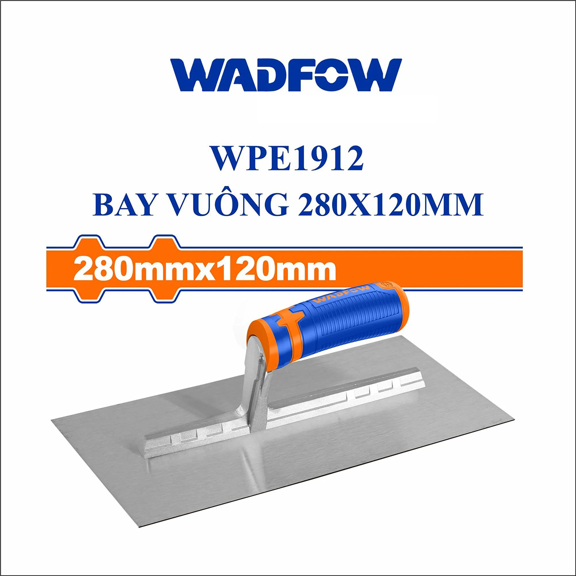 Hình ảnh 2 của mặt hàng Bay vuông 280x120mm Wadfow WPE1912