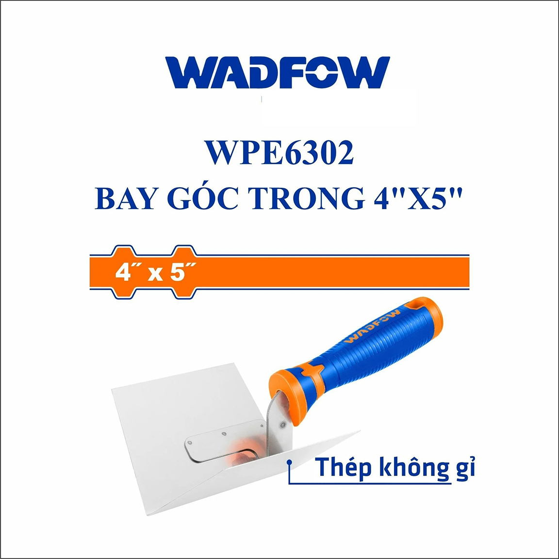Hình ảnh 4 của mặt hàng Bay góc trong 4" x 5" Wadfow WPE6302