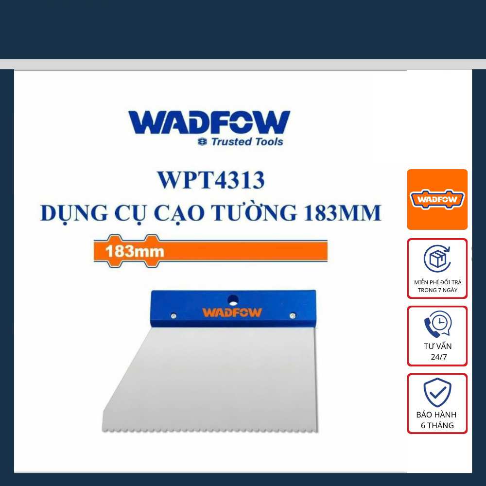 Hình ảnh 4 của mặt hàng Dụng cụ cạo tường 183mm Wadfow WPT4313