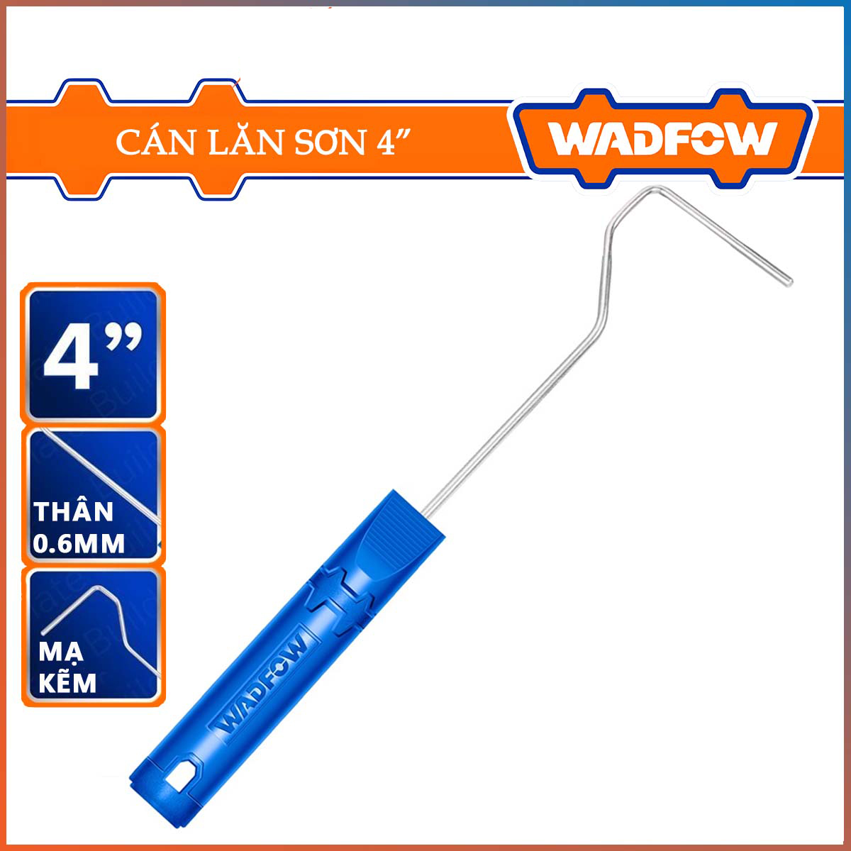 Hình ảnh 3 của mặt hàng Cán lăn sơn 4" Wadfow WCB2914