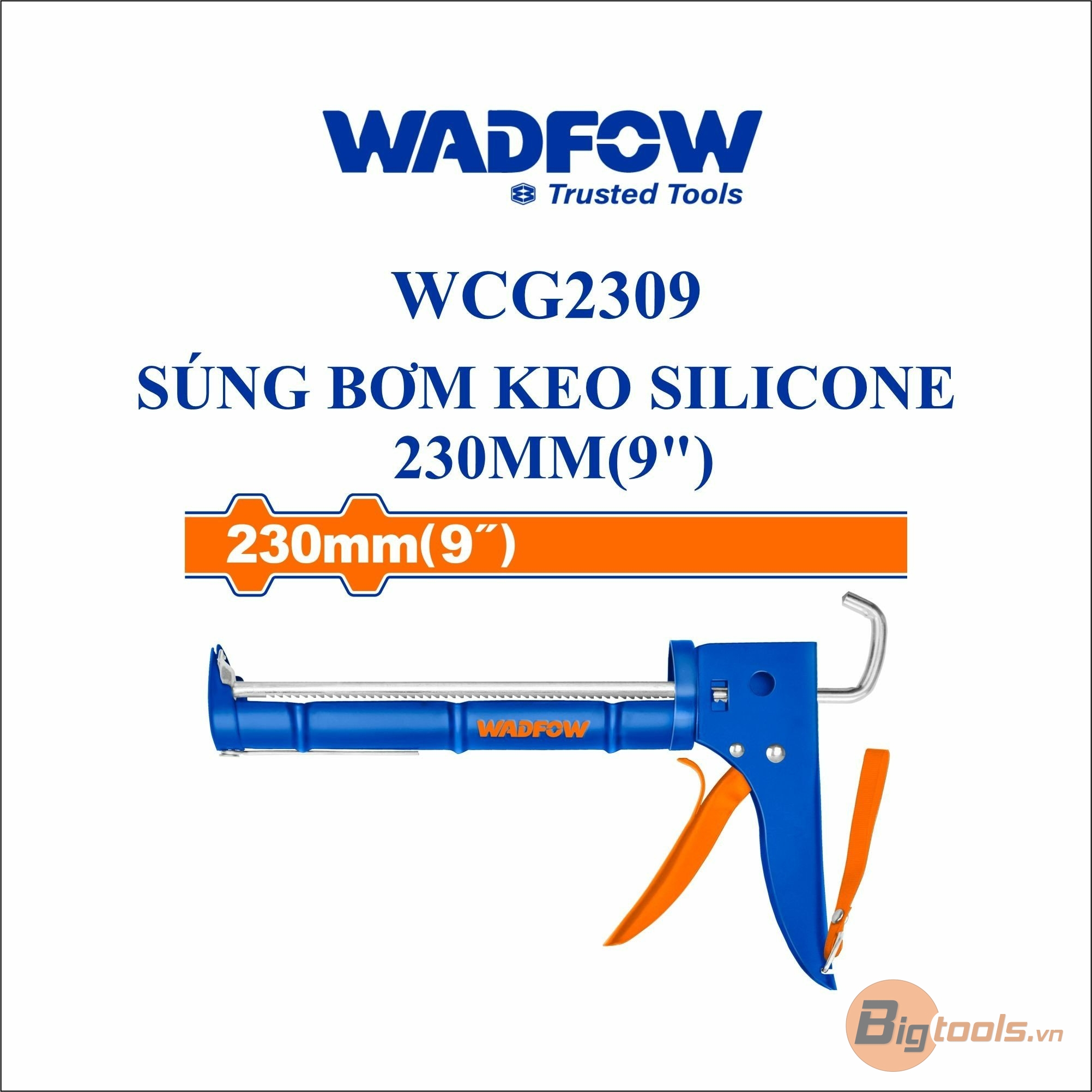 Hình ảnh 2 của mặt hàng Súng bắn keo silicon 230mm (9") Wadfow WCG2309